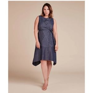TRACY REESE India Ink Directional Dress Sz 12 NWT